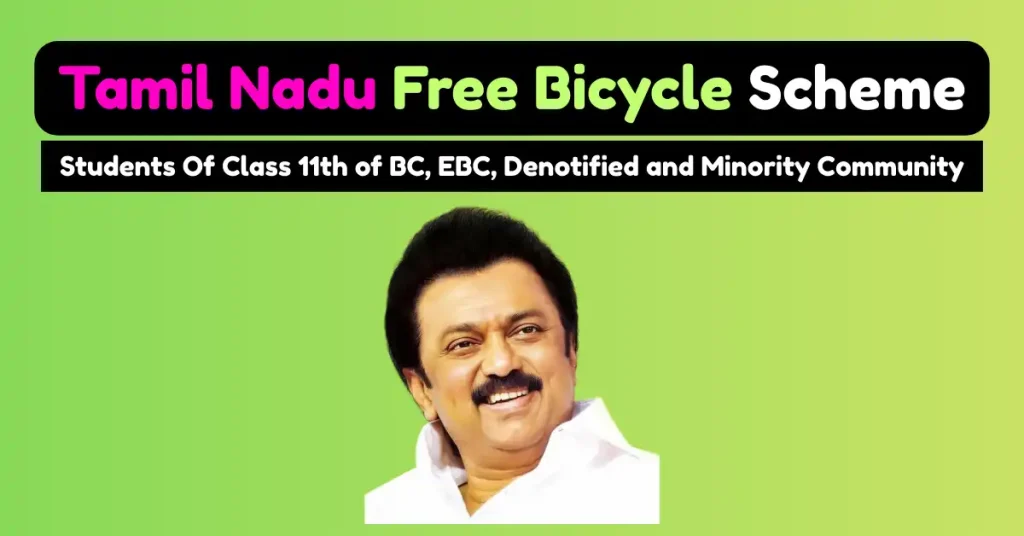 Tamil Nadu Free Bicycle Scheme