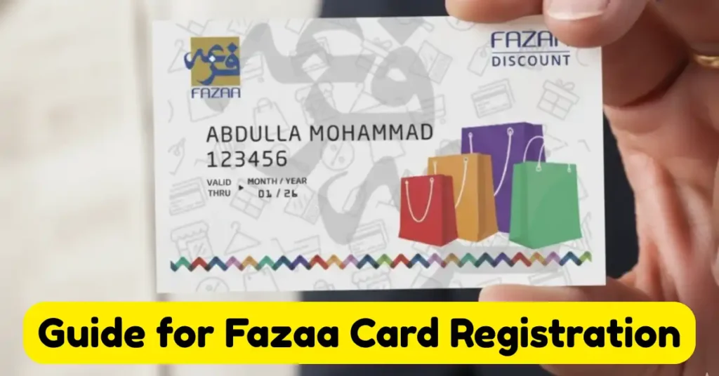 Guide for Fazaa Card Registration