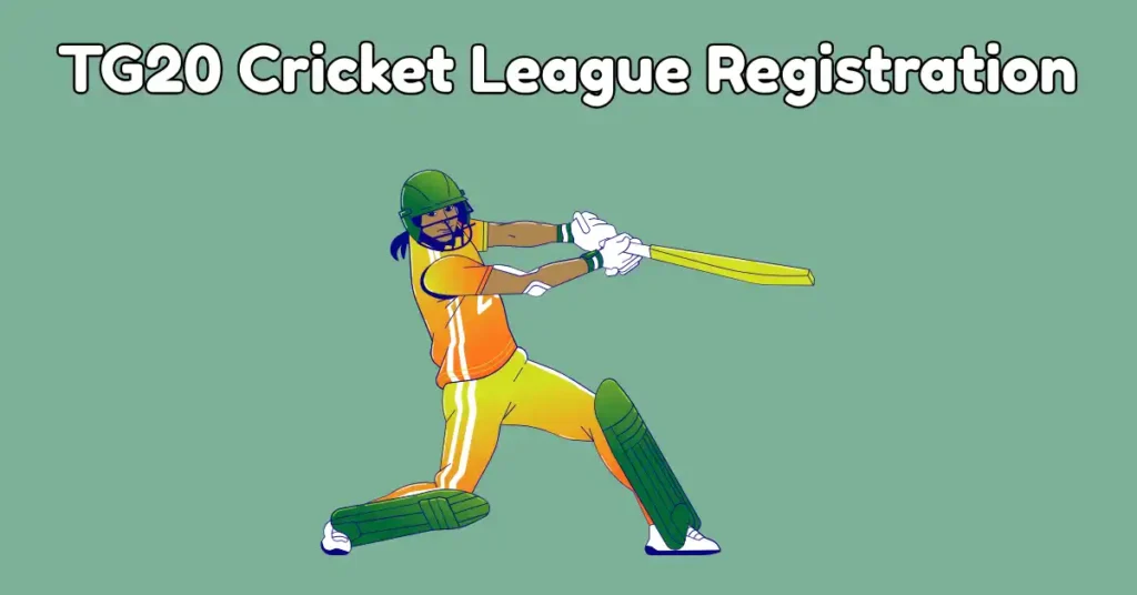 TG20 Cricket League Registration
