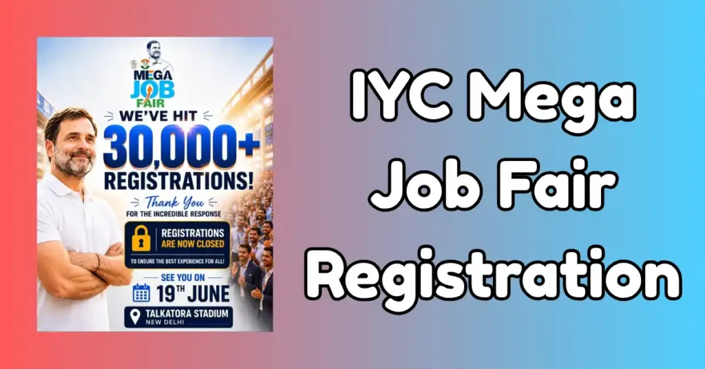 IYC Mega Job Fair Registration
